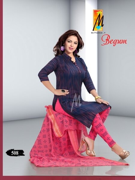 Begum Fancy Rayon Readymade Salwar 